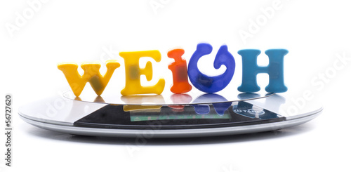Photo: weigh letters weigh letters