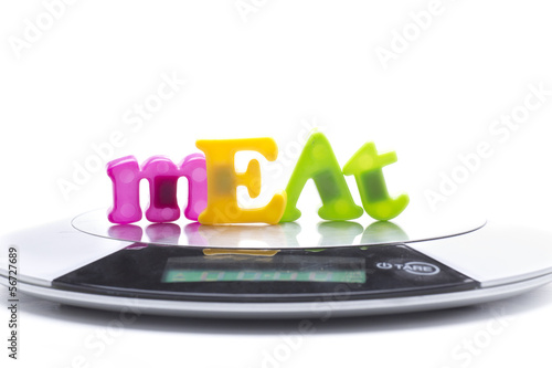 Photo: meat weight digital meat weight digital