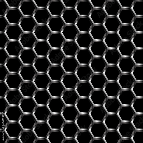 Vector: Metal Grill Background Pattern Seamless Metal Grill Background Pattern Seamless