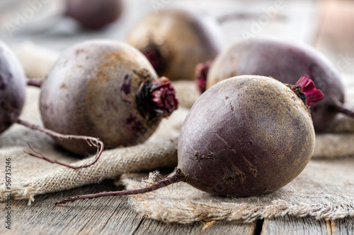 Photo: Fresh red beet Fresh red beet
