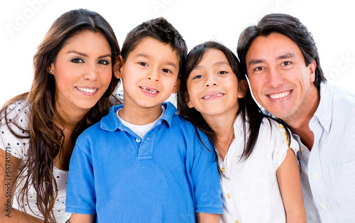 Photo: Beautiful family portrait Beautiful family portrait