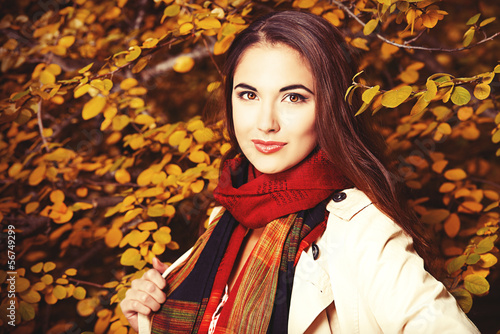 Photo: autumn portrait autumn portrait