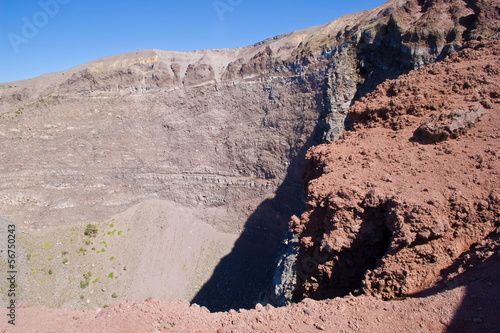 Photo: Crater of Vesuvius Volcano, Napoli, Italy Crater of Vesuvius Volcano, Napoli, Italy
