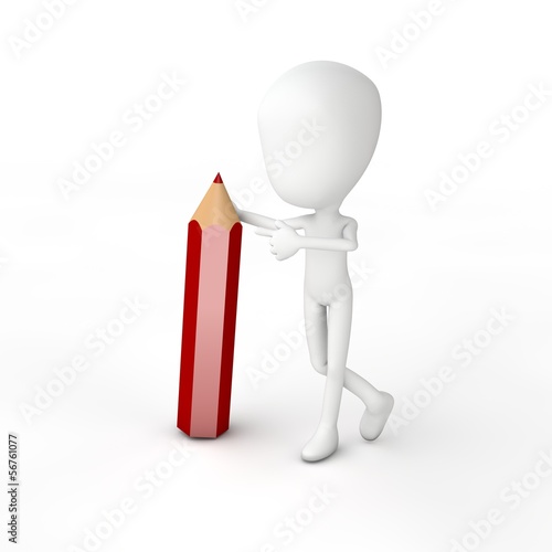 Illustration: pencil pencil