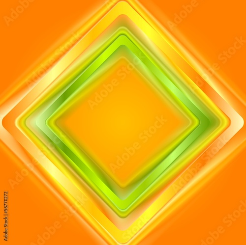 Vector: Colourful abstract squares. Vector logo Colourful abstract squares. Vector logo