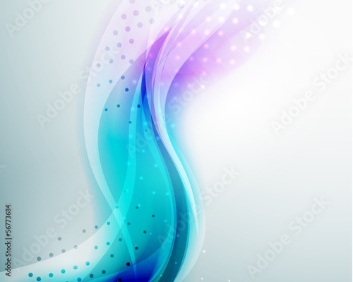 Vector: Blue modern cold cool business wave Blue modern cold cool business wave