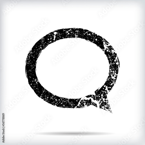 Vector: Grunge web icon Grunge web icon