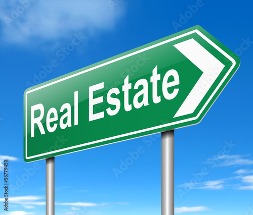 Illustration: Real Estate concept. Real Estate concept.