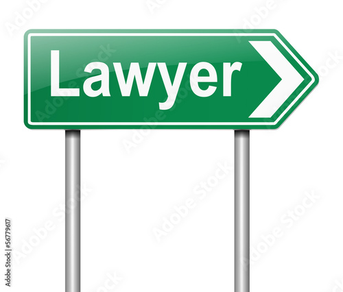 Illustration: Lawyer concept. Lawyer concept.