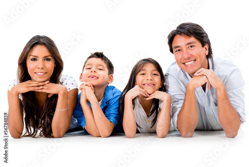 Photo: Beautiful happy family Beautiful happy family