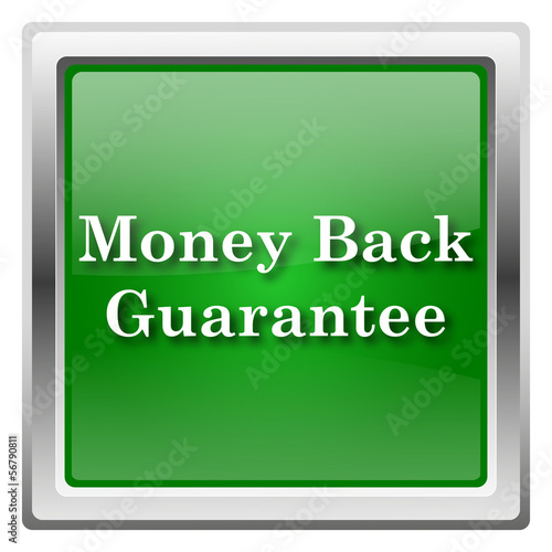 Illustration: Money back guarantee icon Money back guarantee icon