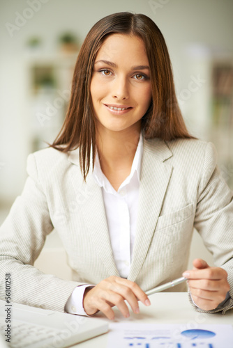 Photo: Elegant business lady Elegant business lady