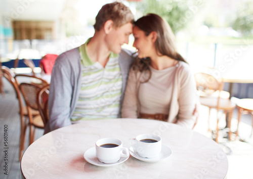 Photo: Two cups of coffee Two cups of coffee