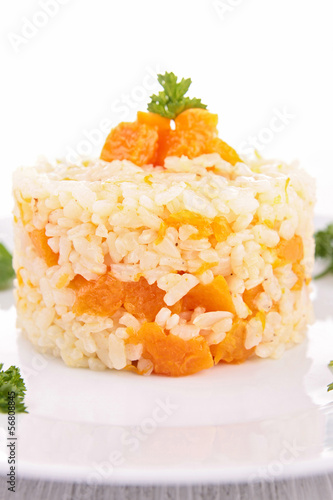 Photo: pumpkin risotto pumpkin risotto