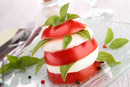 Photo: caprese salad caprese salad