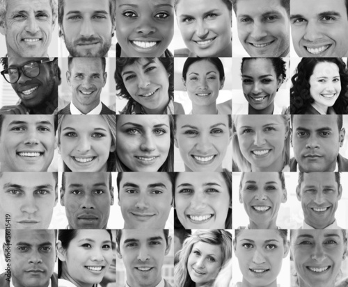 Photo: Head shot profile pictures of smiling applicants Head shot profile pictures of smiling applicants