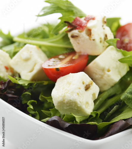 Photo: Spring Salad With Feta Cheese Spring Salad With Feta Cheese