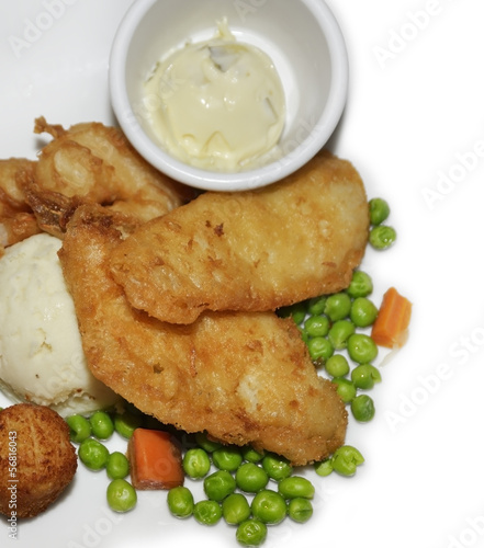 Photo: Fried Fish Ahd Scallops Fried Fish Ahd Scallops