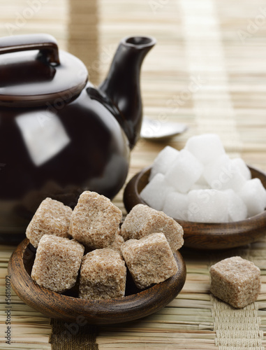 Photo: Brown And White Sugar Brown And White Sugar