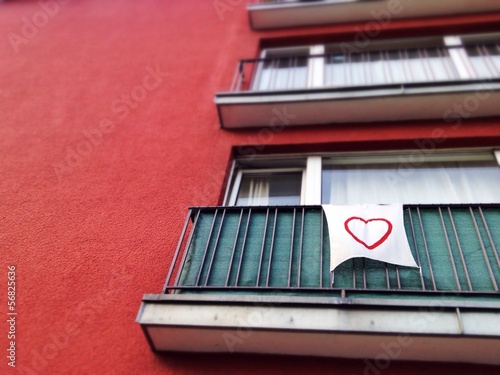Instant Collection: Herz am Balkon Herz am Balkon