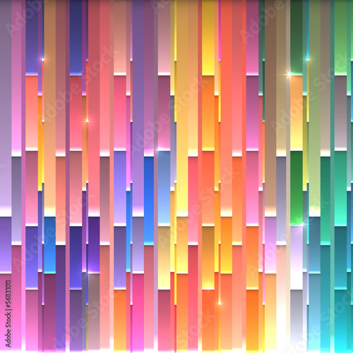 Vector: Bright paper stripes abstract vector background Bright paper stripes abstract vector background