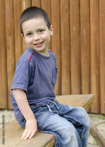 Photo: Happy child portrait Happy child portrait