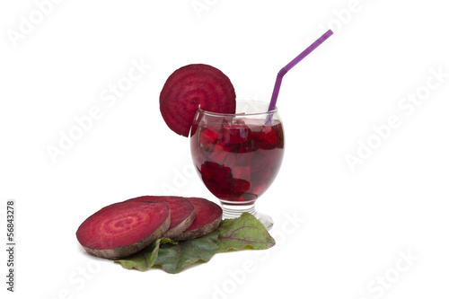 Photo: Beetroot and beetroot juice Beetroot and beetroot juice