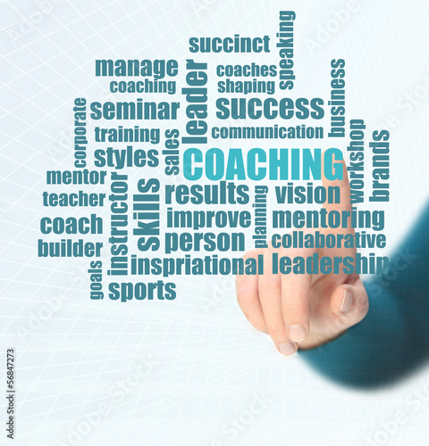 Photo: Coaching Word Cloud Coaching Word Cloud
