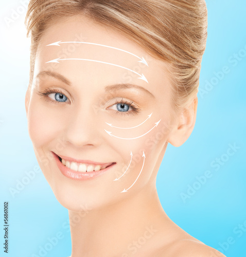 Photo: woman ready for cosmetic surgery woman ready for cosmetic surgery