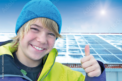 Photo: Solarenergie im Winter Solarenergie im Winter
