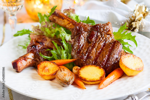 Photo: Veal chop Veal chop