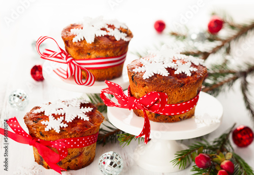 Photo: Christmas fruit cakes Christmas fruit cakes
