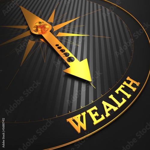 Illustration: Wealth. Business Background. Wealth. Business Background.