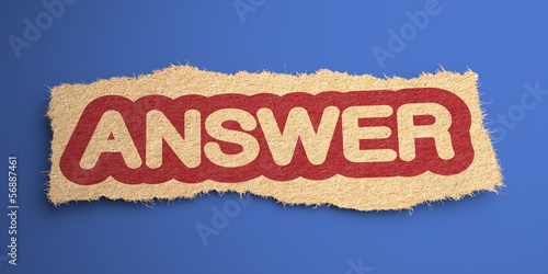Illustration: Answer. Business Concept. Answer. Business Concept.