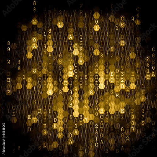 Illustration: Digital Background. Digital Background.