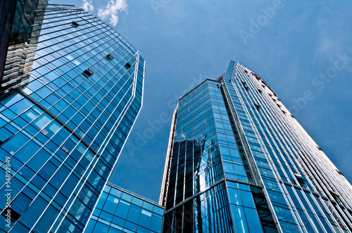 Modern Architecture Corporate Business Buildings