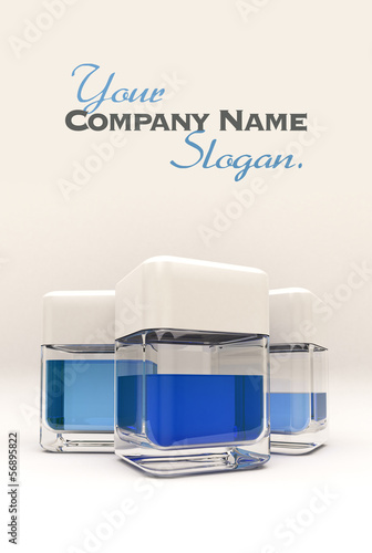 Illustration: Blue liquid Blue liquid