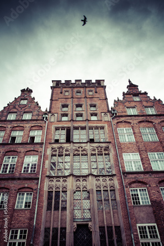 Photo: Old houses in Gdansk, Poland Old houses in Gdansk, Poland