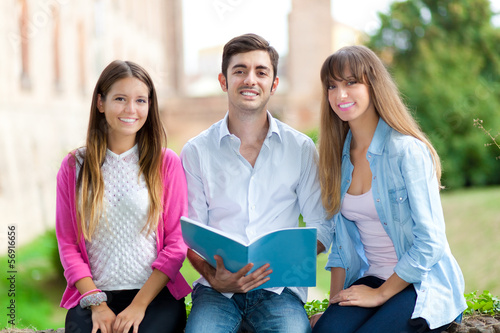 Photo: Group of students Group of students