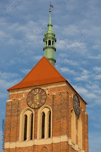 Photo: Classical church in old town of Gdansk Classical church in old town of Gdansk