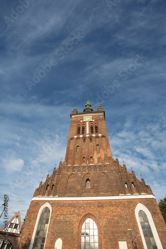 Photo: Classical church in old town of Gdansk Classical church in old town of Gdansk