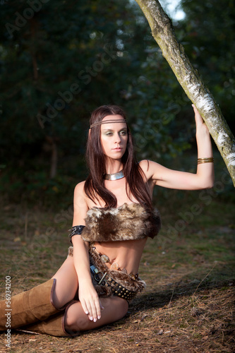 Photo: Amazone Kämpferin Mittelalter Amazone Kämpferin Mittelalter