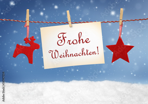 Photo: Frohe Weihnachten Frohe Weihnachten