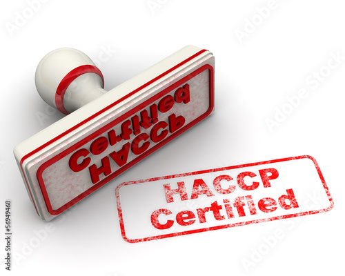 Illustration: Печать и оттиск. HACCP Certified Печать и оттиск. HACCP Certified