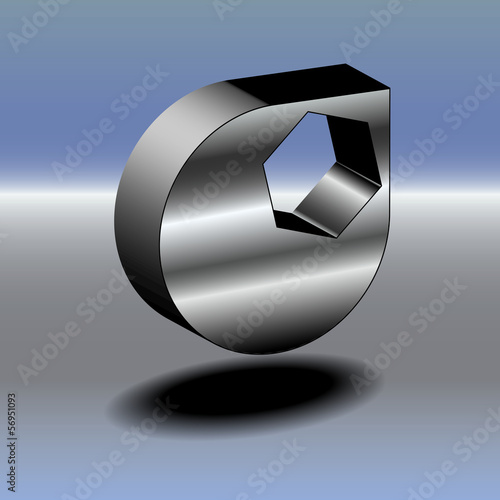 Vector: Logo Sechseck Logo Sechseck