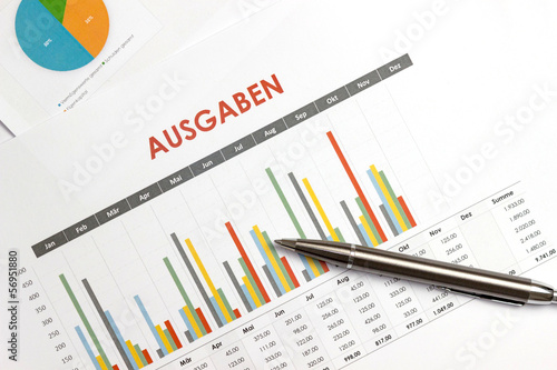 Photo: Ausgaben Statistik Ausgaben Statistik