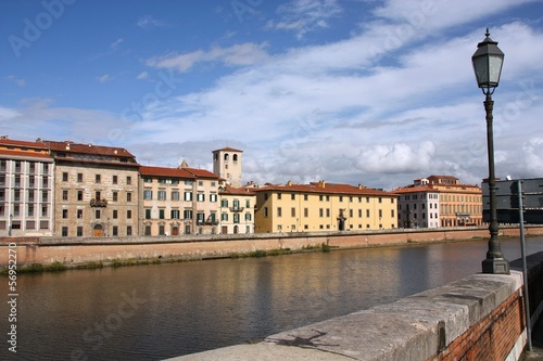 Photo: Pisa - town in Tuscany, Italy Pisa - town in Tuscany, Italy