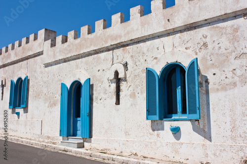 Photo: blue in Santa Maria di Leuca, Puglia blue in Santa Maria di Leuca, Puglia