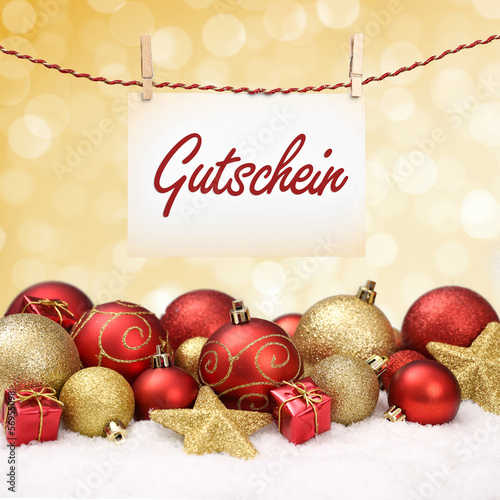 Illustration: Weihnachtliches mit Gutschein Weihnachtliches mit Gutschein