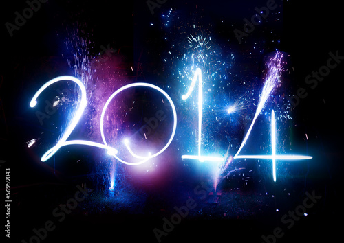Photo: Happy New Year 2014 Fireworks Happy New Year 2014 Fireworks